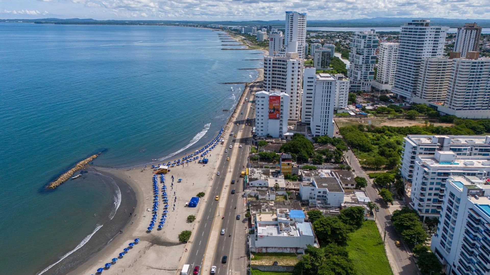 Apartamento Cabrero Centro Tropical - Con Vista Al Mar Cartagena