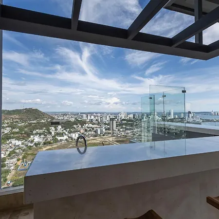 Cabrero Centro Tropical - Con Vista Al Mar Cartagena